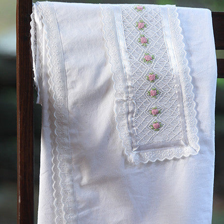 Pink Rose Cotton  Sheet