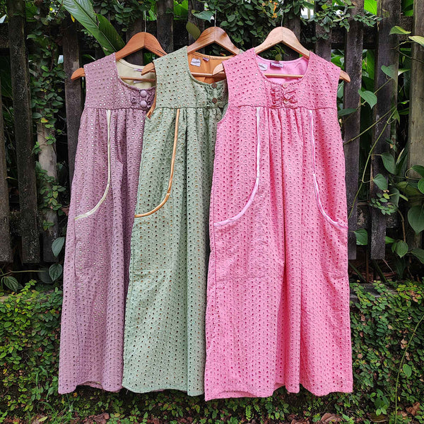 hakoba fabric nursing nighty