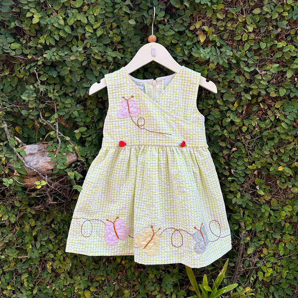 flutter festive frock