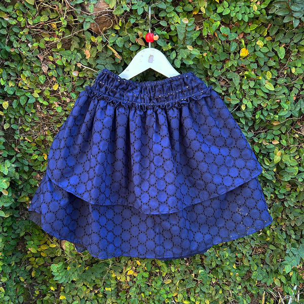 eyelet baby skirt