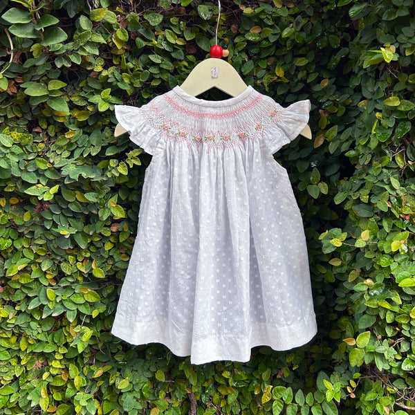 white enchanting baby dress