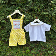 Smart Polka Dot Dungaree Set for Babies