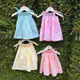 charming smocked baby dress