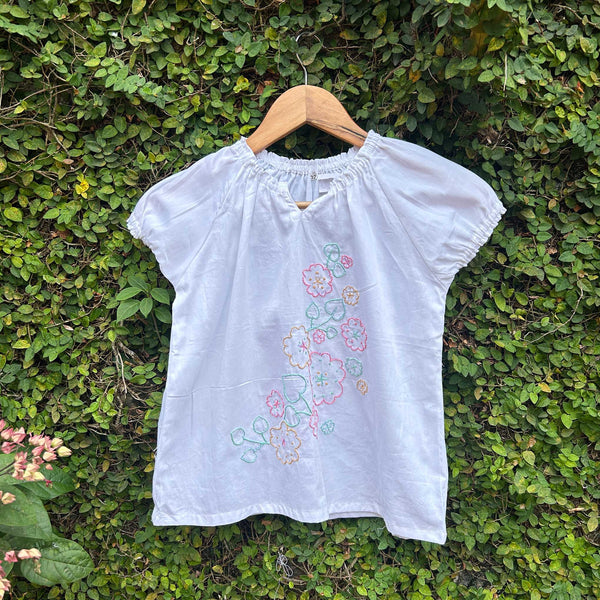 comfy white cotton top