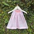 Adorable Smocked Yoke Baby Dress for Summer