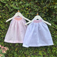  smocked yoke baby dress