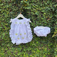 Enchanting Floral Apron Dress for Babies
