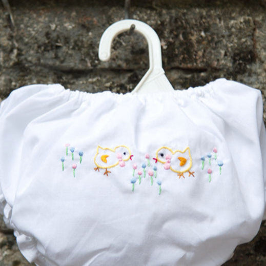 Hand Embroidered Diaper Cover