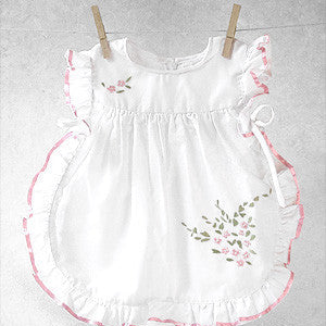 Geranium (White) Frills & Fun Dress Set