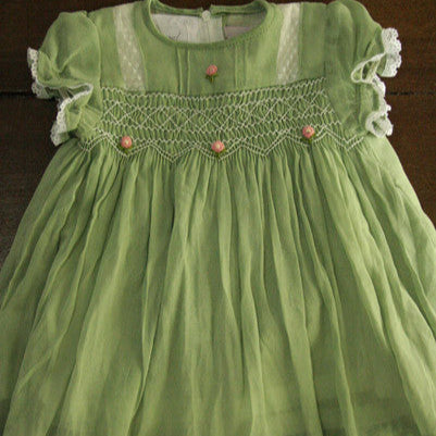 Buy Smocking Cotton Baby Dress Online