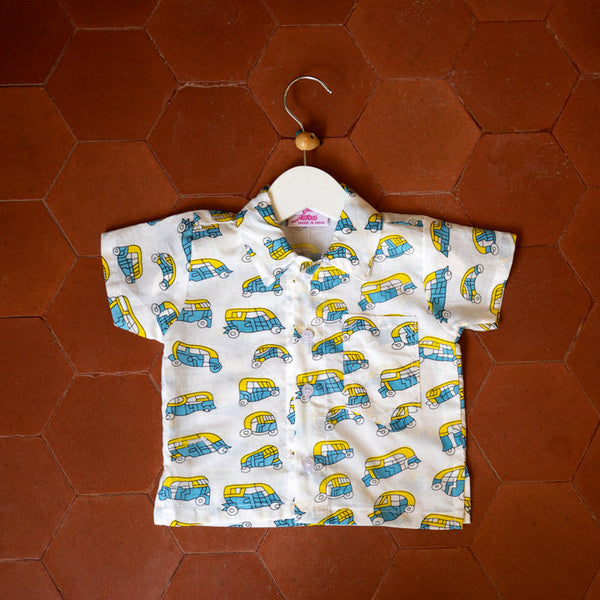 auto prints cotton shirt